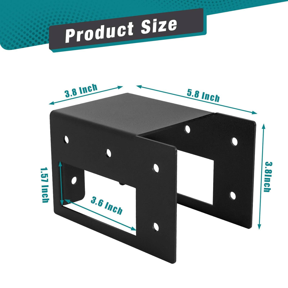YVHFWOY adjustable-length rack uses 2x4 lumber for customization.