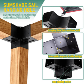 YVHFWOY steel welded structure ensures robust outdoor performance
