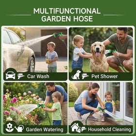 YWGGS 10-function nozzle lets you tailor spray patterns for different tasks.