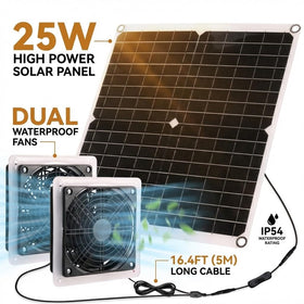 ywmvcm dual exhaust fans inside coop promote better air exchange