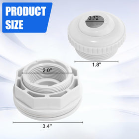 YWOOW locknut and gasket kit ensures a leak-free installation