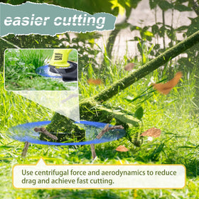 Cap protects line and spool during fast rotations, reducing jams