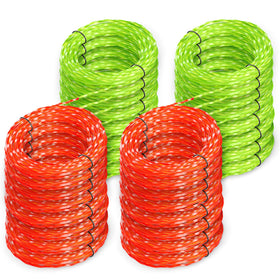 YWTESCH AL2420PD 0.095-inch twisted line roll for efficient weed trimming.