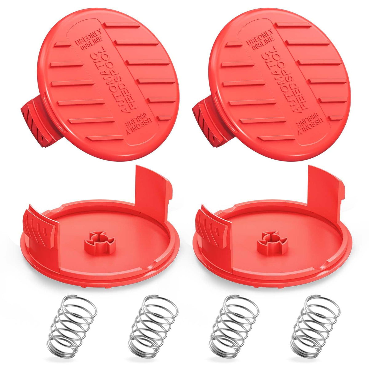 YWTESCH CMZST120SC spool cap four pack for Craftsman weed eaters, ready replacements