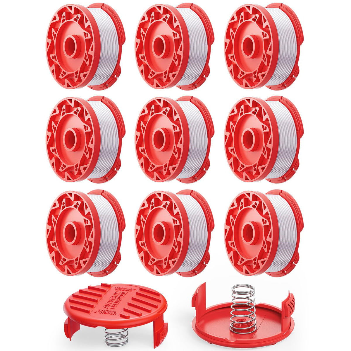 YWTESCH Craftsman line spool 0.065 inch, 30 ft, ready for fast trimming.