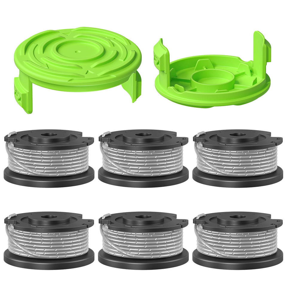 YWTESCH Greenworks single-line spool compatible with model 21302 for quick compatibility