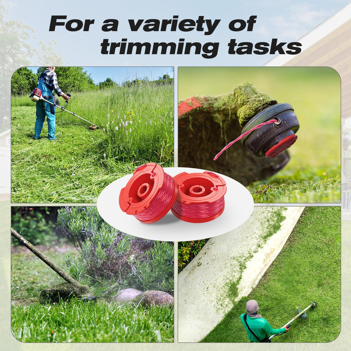 YWTESCH quiet-cut performance near fences and edges