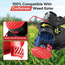 YWTESCH spool cap features a non slip design to stay put during use
