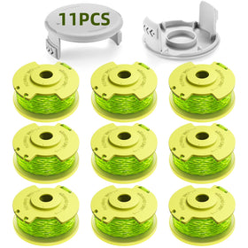 YWTESCH trimmer line compatible with Ryobi 18V for versatile yard trimming
