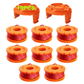 YWTESCH trimmer spool line 10ft 0.065in for Worx enhances cutting efficiency.