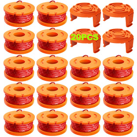 YWTESCH Worx 0.065 inch spool pack for quick refills and consistent cutting