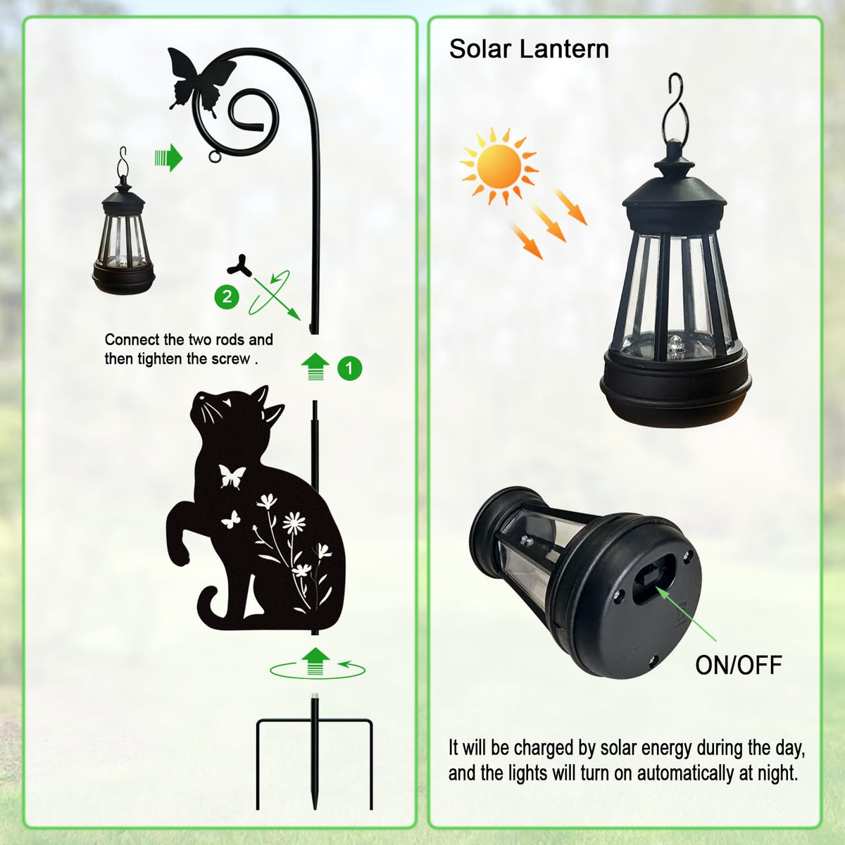 YY Gardenia pet-themed garden ornament makes a thoughtful outdoor gift.