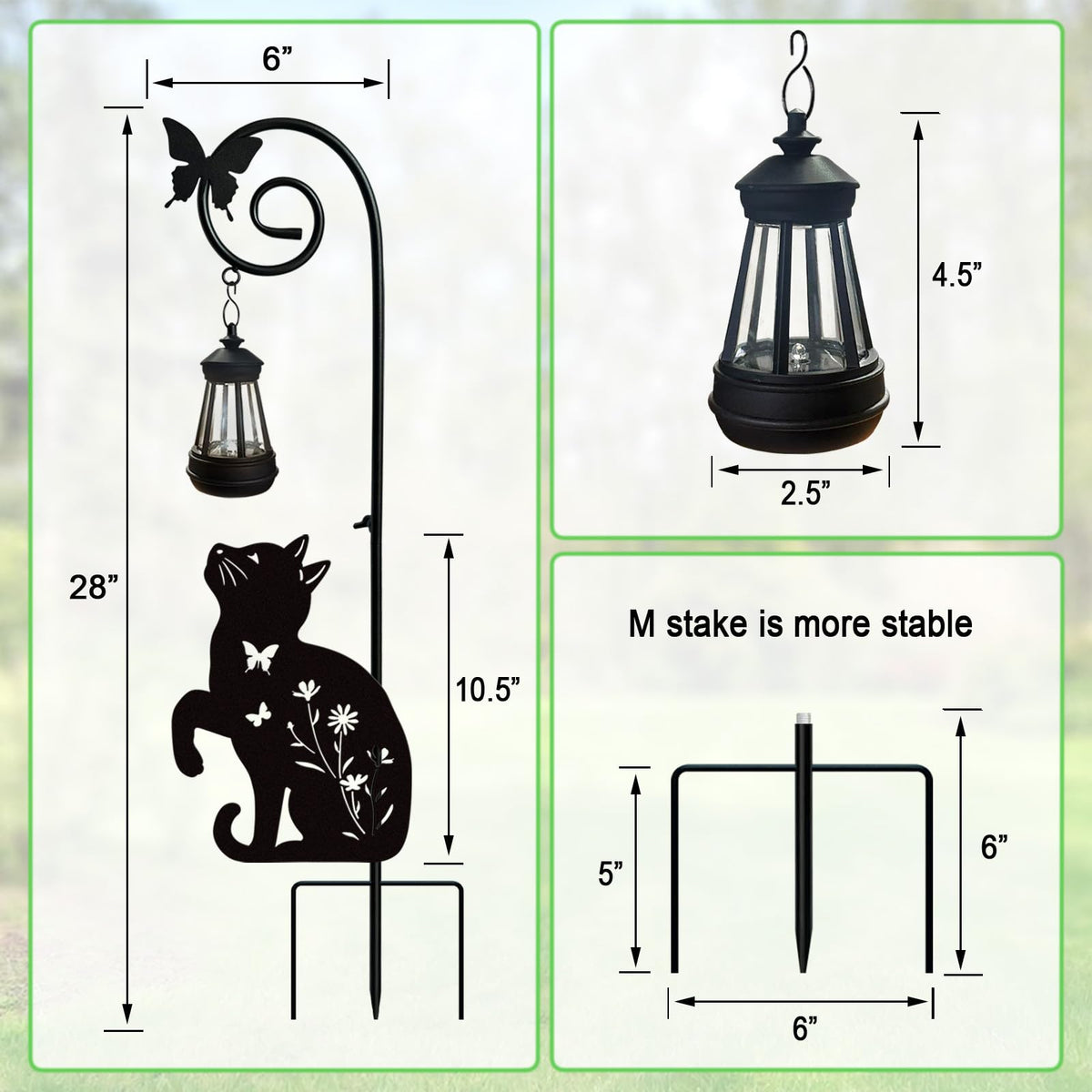 YY Gardenia waterproof solar lantern withstands seasons while lighting pathways.