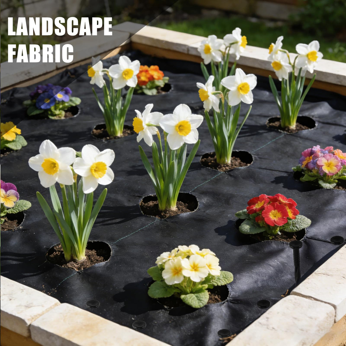 YYAYYA multiuse landscape spike supports various exterior projects.