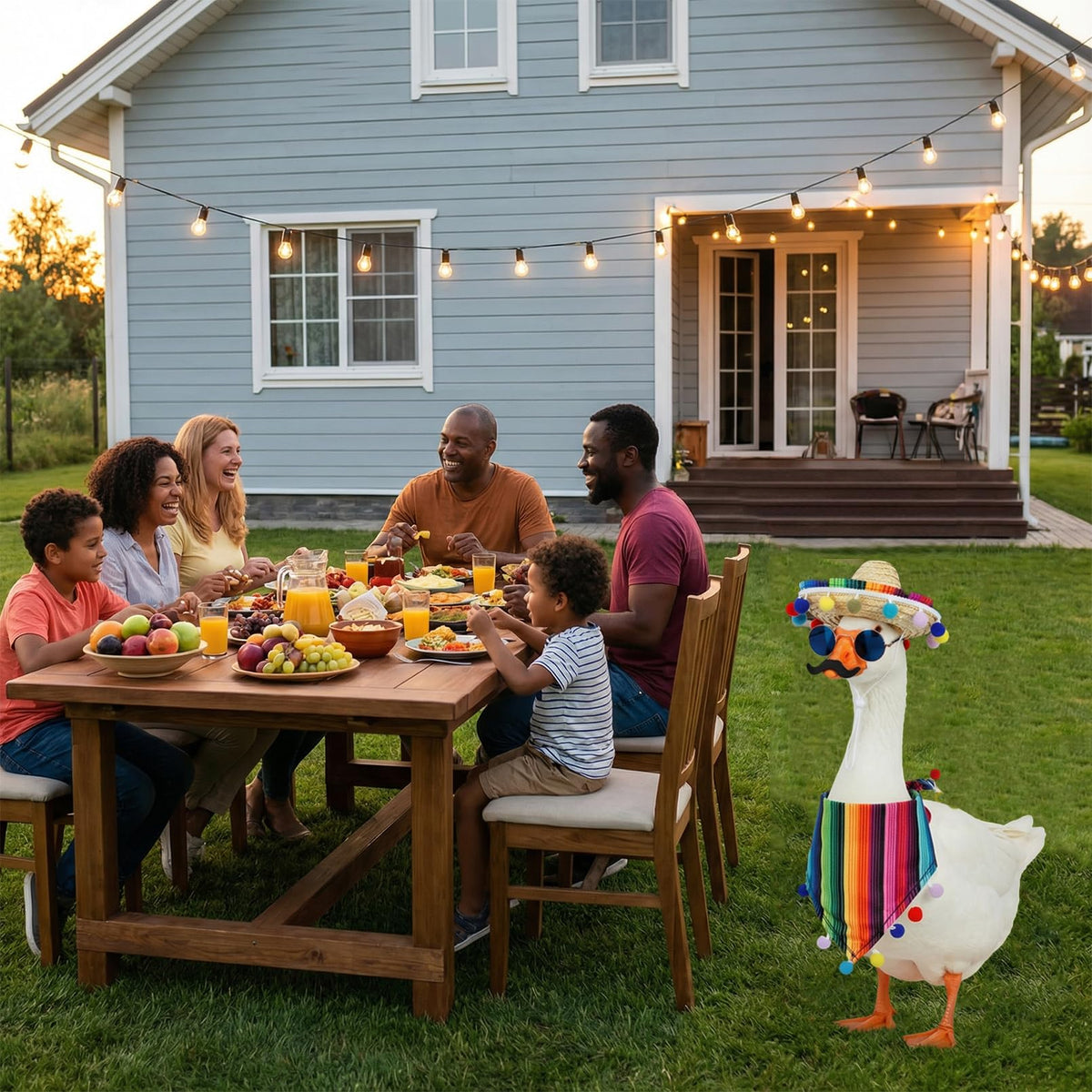 Yymobt versatile accessory set suits geese and small pets at celebrations.