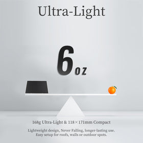 YYTDDUUU IP65 weatherproof design withstands rain and dust