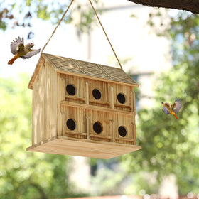 YYYUAN bird house dimensions and entrance promote easy nesting