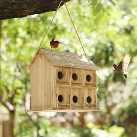 YYYUAN garden decor bird house brightens outdoor spaces