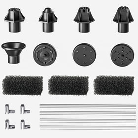 Yzert Solar Fountain Accessory with narrow eight-nozzle design for compact water displays.