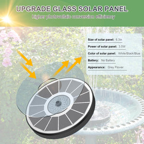 Yzert blooming flower design adds garden elegance and attracts birds.