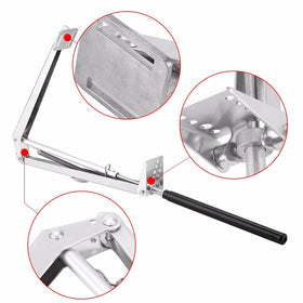 Yziixi vent opener installation with clamps demonstrates easy mounting on frames.