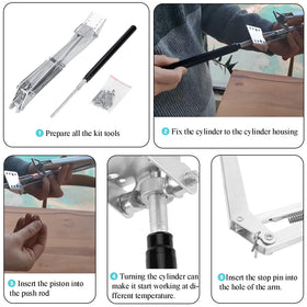 Yziixi frame-clamp or screw attachment offers installation flexibility.
