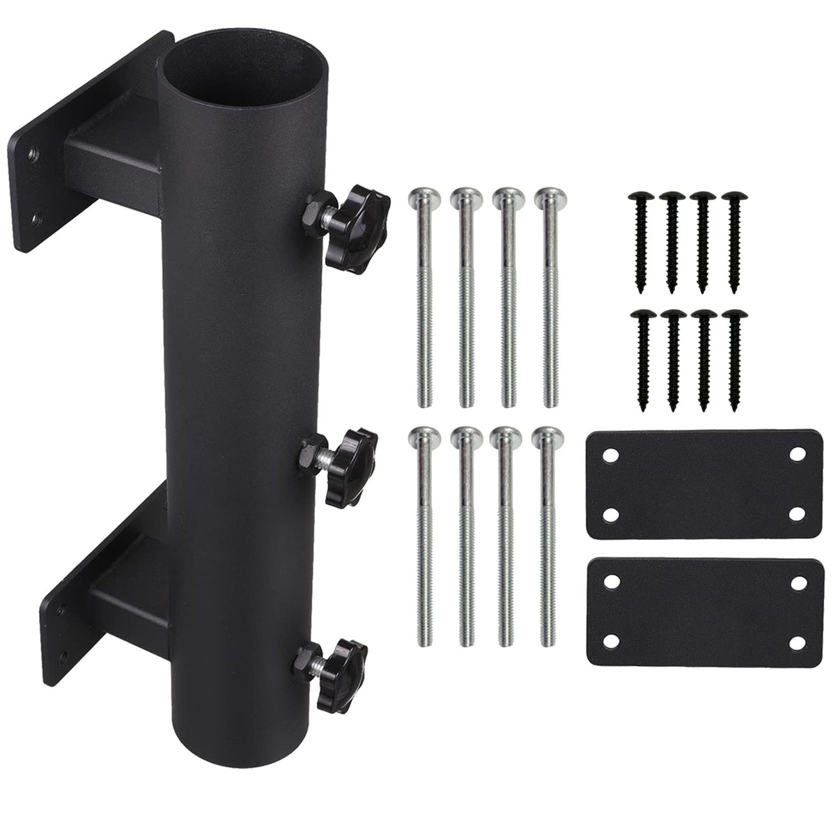 YZZHAJ easy-install railing kit for quick umbrella mounting.