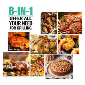 Z GRILLS 2026 200A PID 3.0 control panel enables steady temperature management