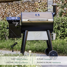 Z GRILLS rain cover protects the grill during outdoor use