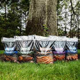 Z GRILLS Hickory pellets offer six flavor options for versatile meals.