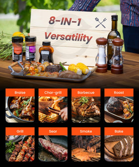 Z GRILLS ZPG-550B2 LCD display for simple grill control