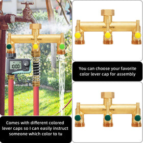 ZaakWang durable brass construction withstands outdoor use