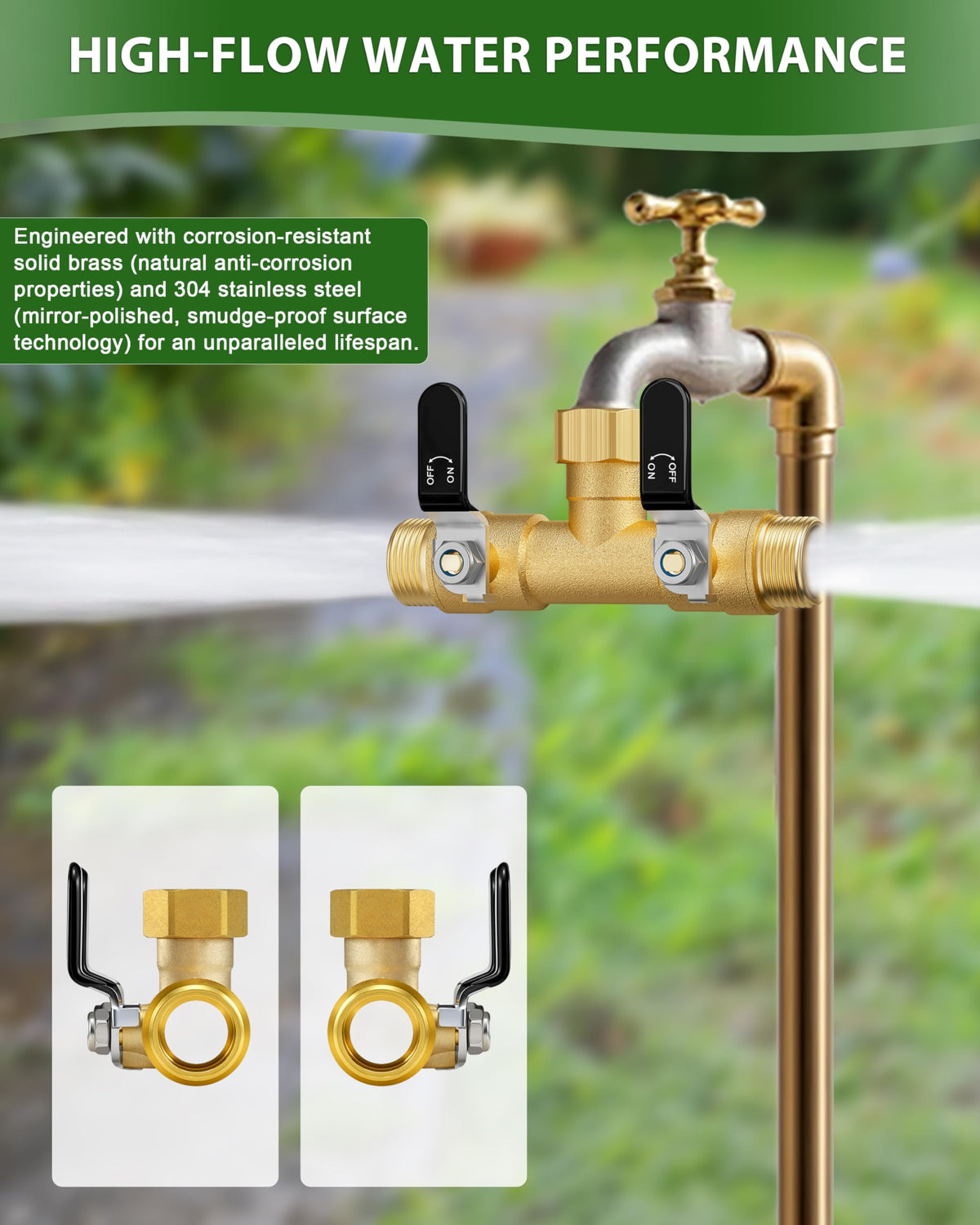 ZaakWang wide-outlet-spacing accommodates large timers and devices.