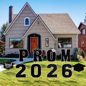 Zachely sign showing 2026 text, great for class celebration outdoors