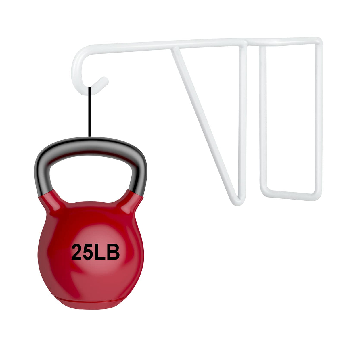 Zacool fence hooks hanging plants, lights, and wind chimes with ease