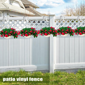 Zacool fence hooks with width adjustment from 0.8 to 3 inches for a secure fit.