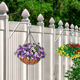 Zacool ten-inch opening fits fences up to 2.5 inches wide