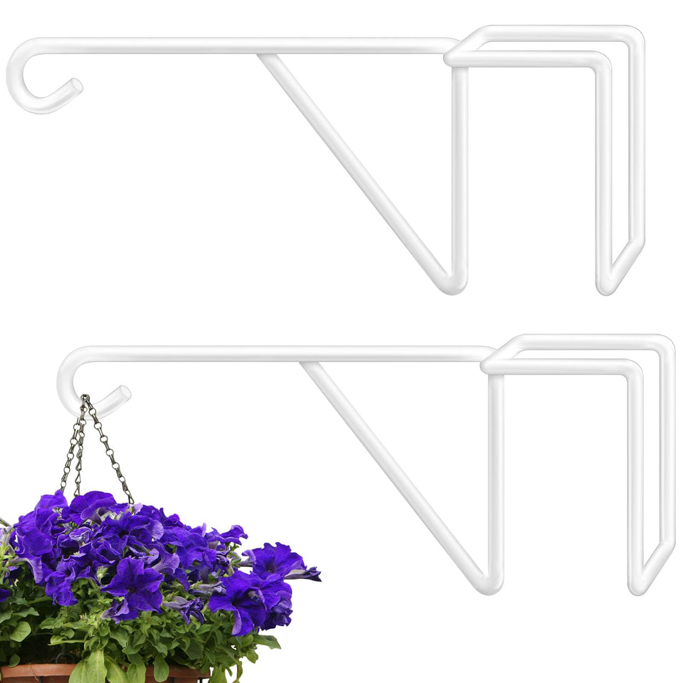 Zacool vinyl fence hook 10-inch over-fence design for quick hanging