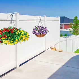 Zacool fence hook with a 2.5-inch opening for versatile items