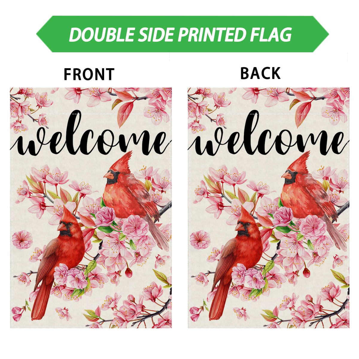 ZAEW multi-purpose garden flag suitable for holidays, parties, and seasonal decor.