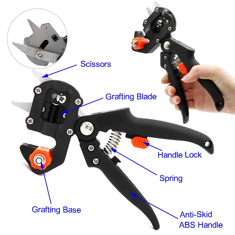 ZALALOVA 2-in-1 grafting pruning tools ready for precise cuts