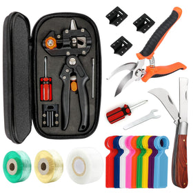 ZALALOVA 2-in-1 grafting tools set, ready for grafting and pruning tasks.