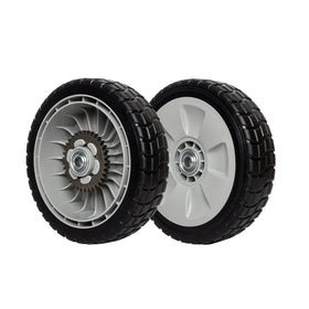 ZALANA 8-inch rear drive wheel assembly delivers reliable traction for mowing.