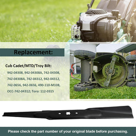 ZALANA compatibility chart shows wide mower support and part matching