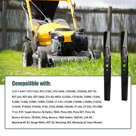 ZALANA blades installed on a mower demonstrate clean efficient cutting in real use