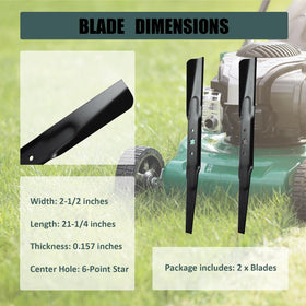 ZALANA high-lift blades side view highlighting blade lift and airflow benefits