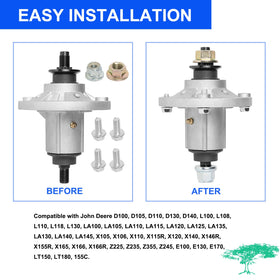 ZALANA installation kit, included hardware, facilitates straightforward mounting.