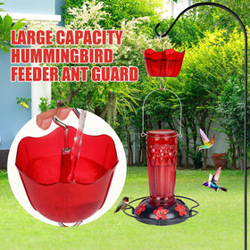 Zamelane ant moat setup on hanging feeder for easy installation