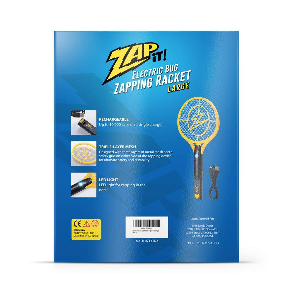 ZAP IT! shake clean after use to remove debris