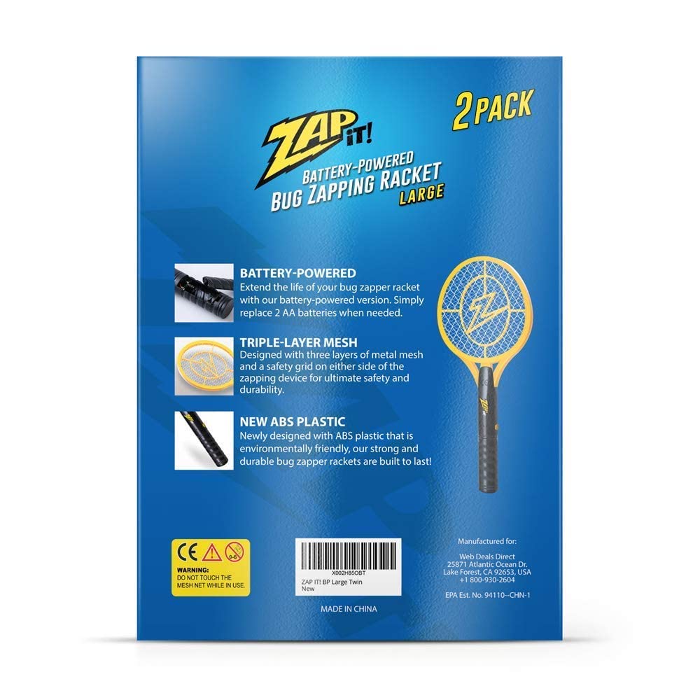 Zap It family-friendly tool with triple-layer safety mesh.